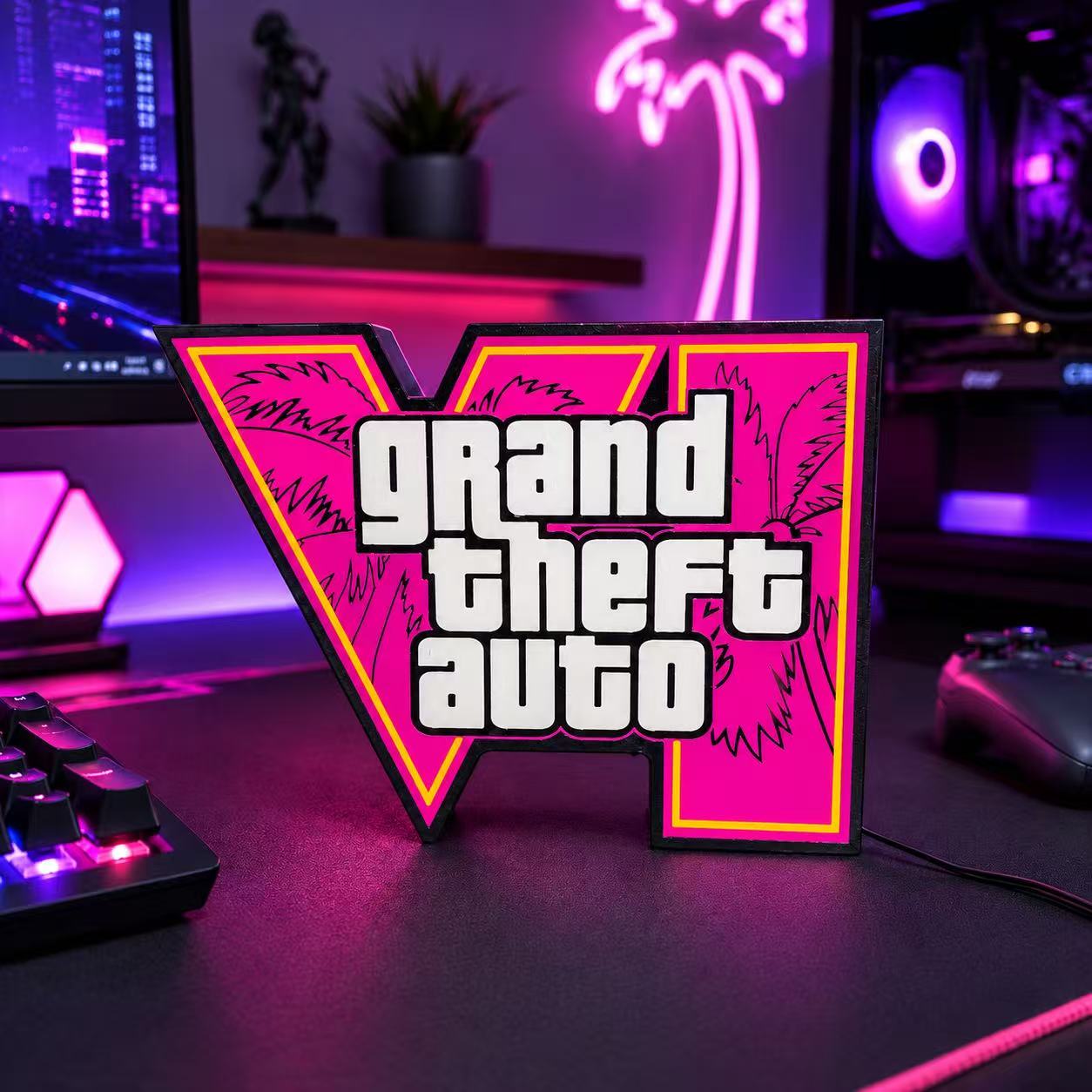 2026 New GTA 6 Horizon Ambient - đánh giá và giá Desk Setup Lamp