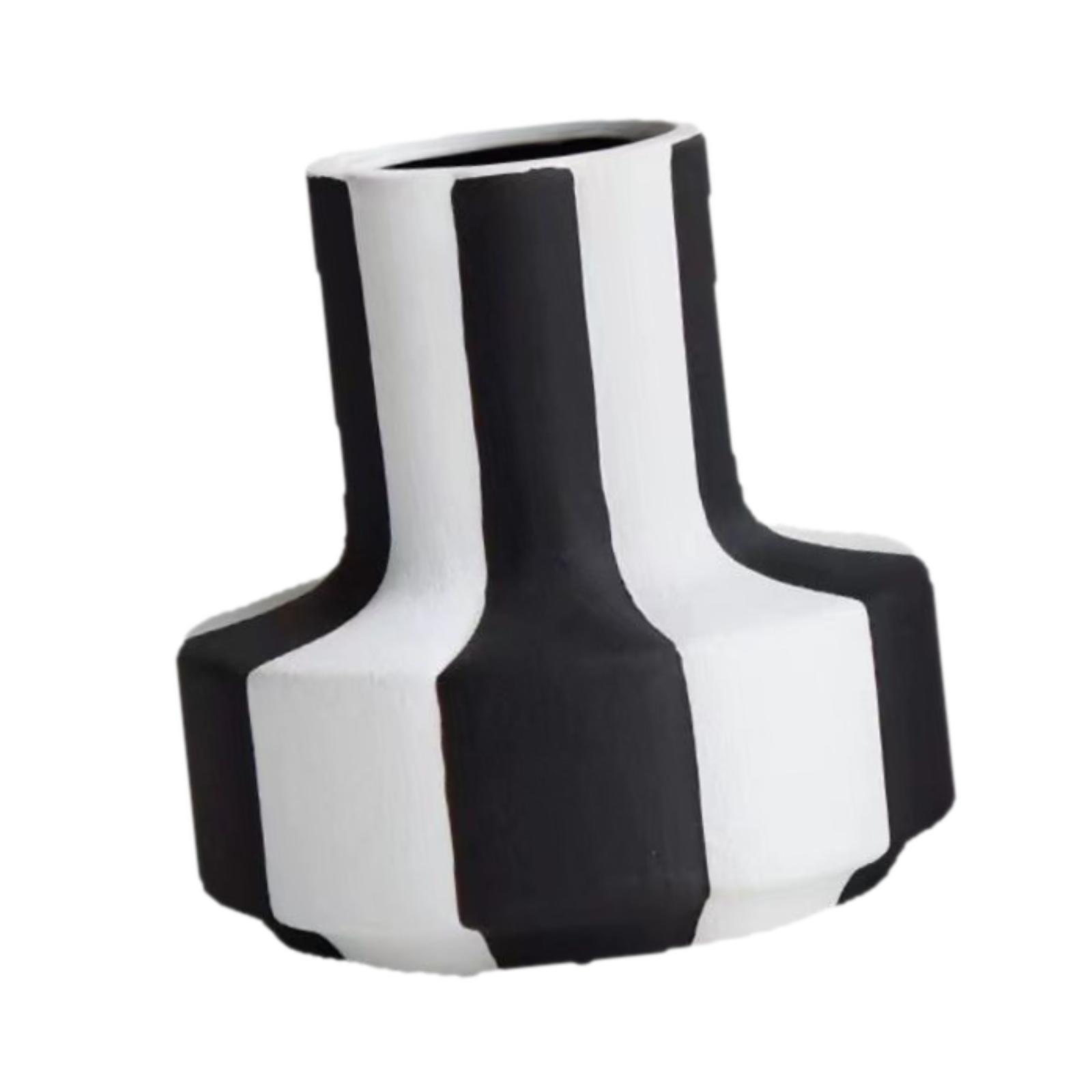 Elegant Black White Stripe Pla - đánh giá và giá Desk Setup Minimalist