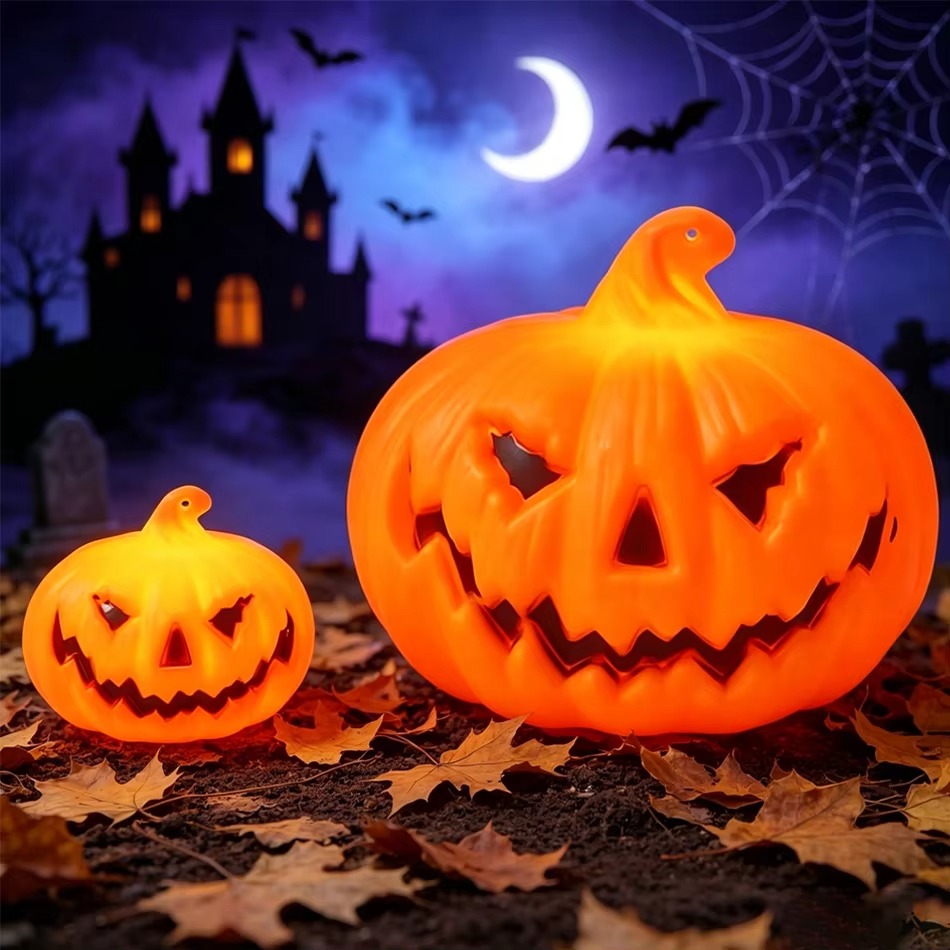 LED Pumpkin Lamp Warm Light Ja - đánh giá và giá Desk Setup Lamp